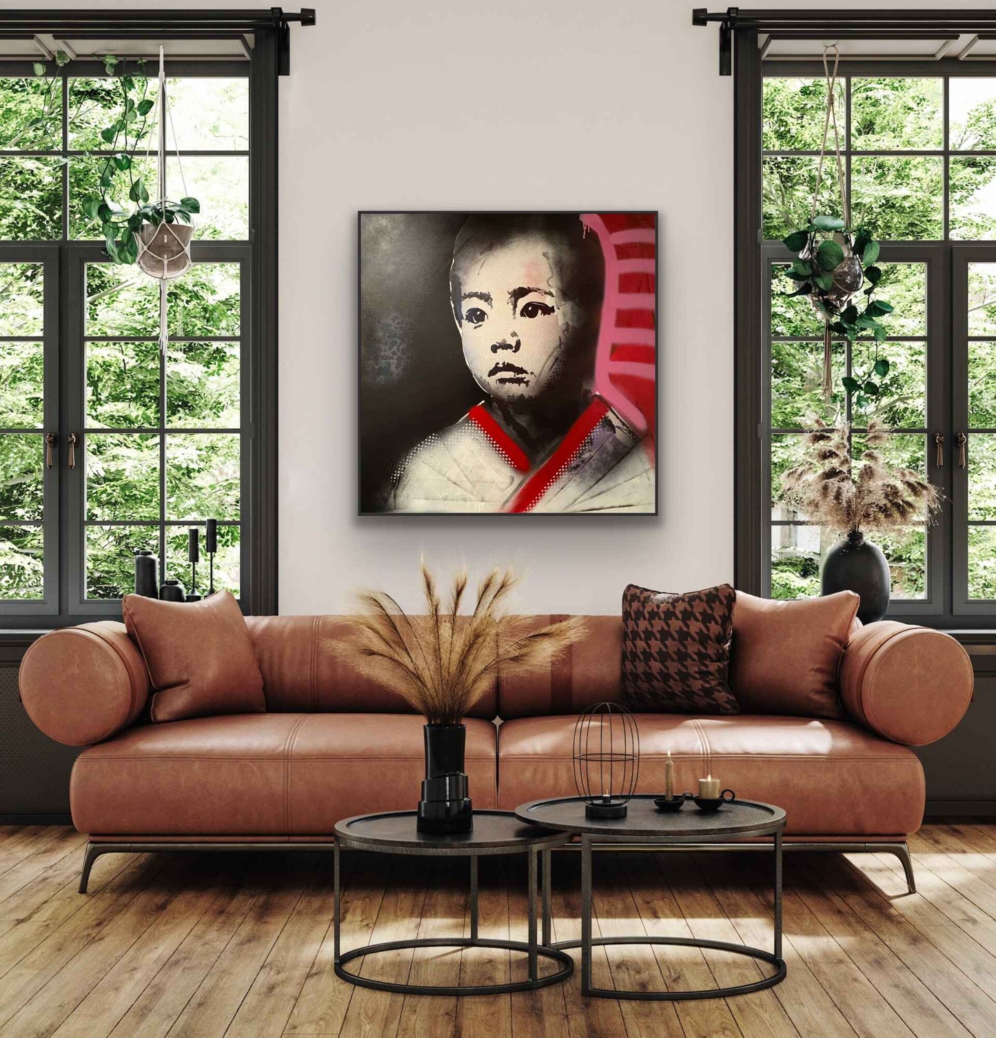 The Japanese Boy - Original Painting on Canvas