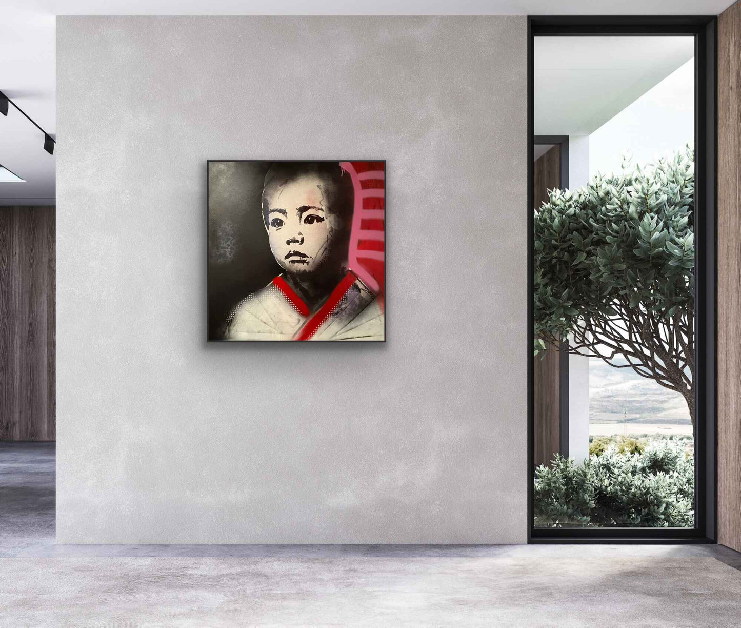 The Japanese Boy - Original Painting on Canvas