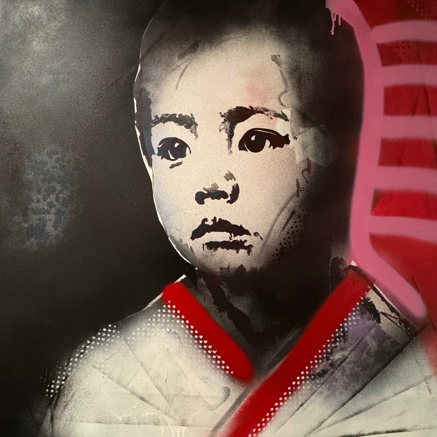 The Japanese Boy - Original Painting on Canvas