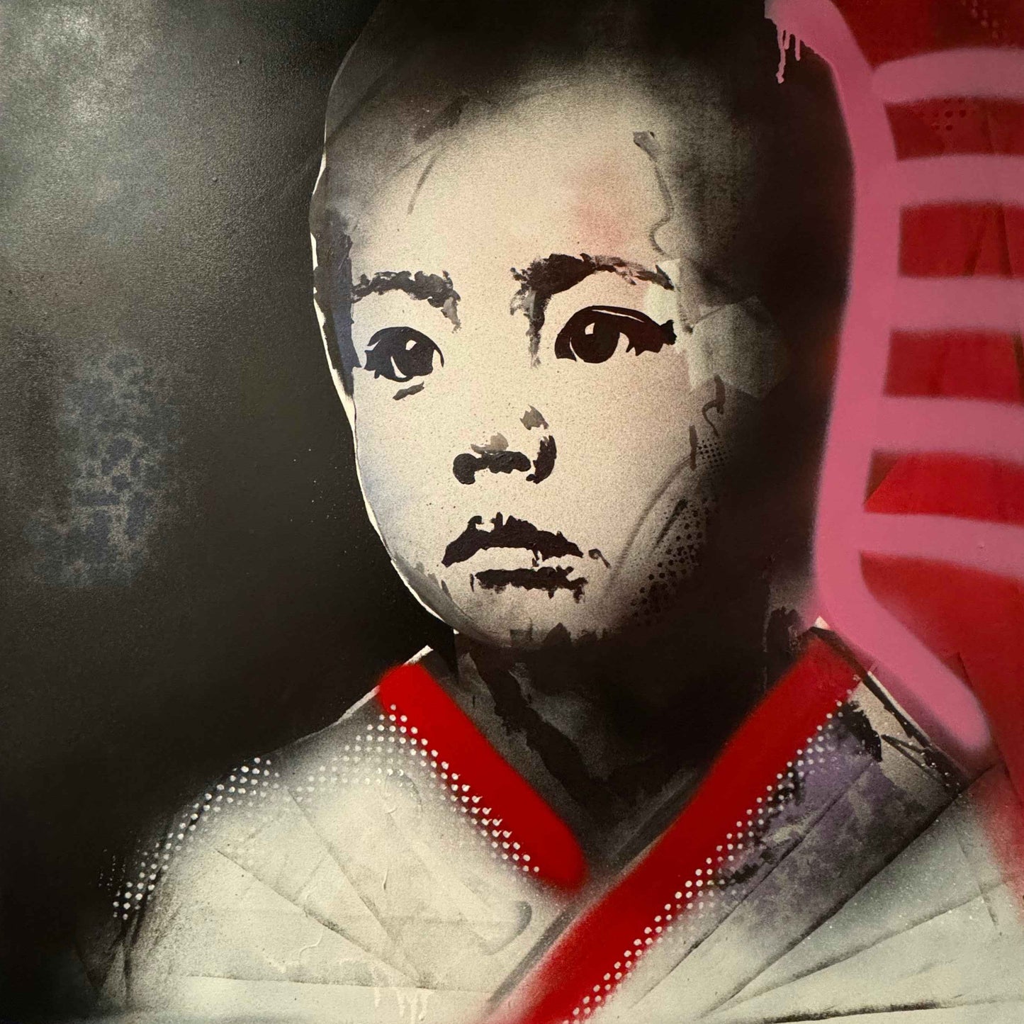 The Japanese Boy - Original Painting on Canvas