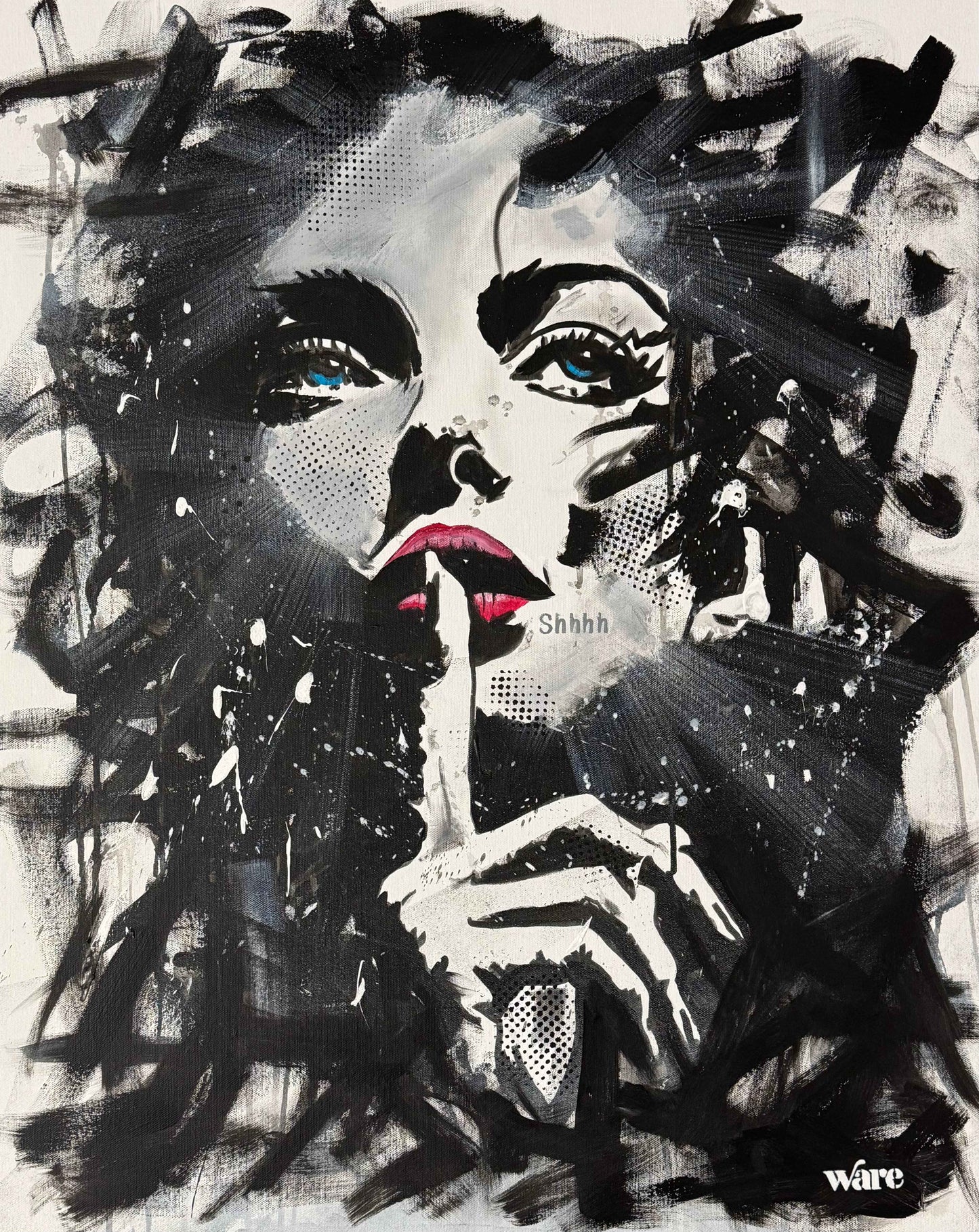 “Calm in Chaos” Original Art Painting for Sale 1