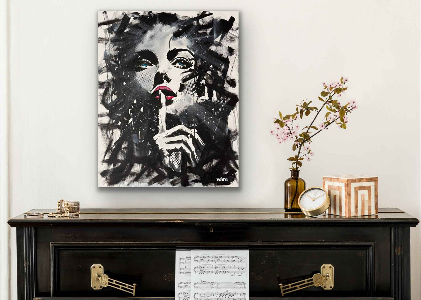 “Calm in Chaos” Original Art Painting for Sale 9