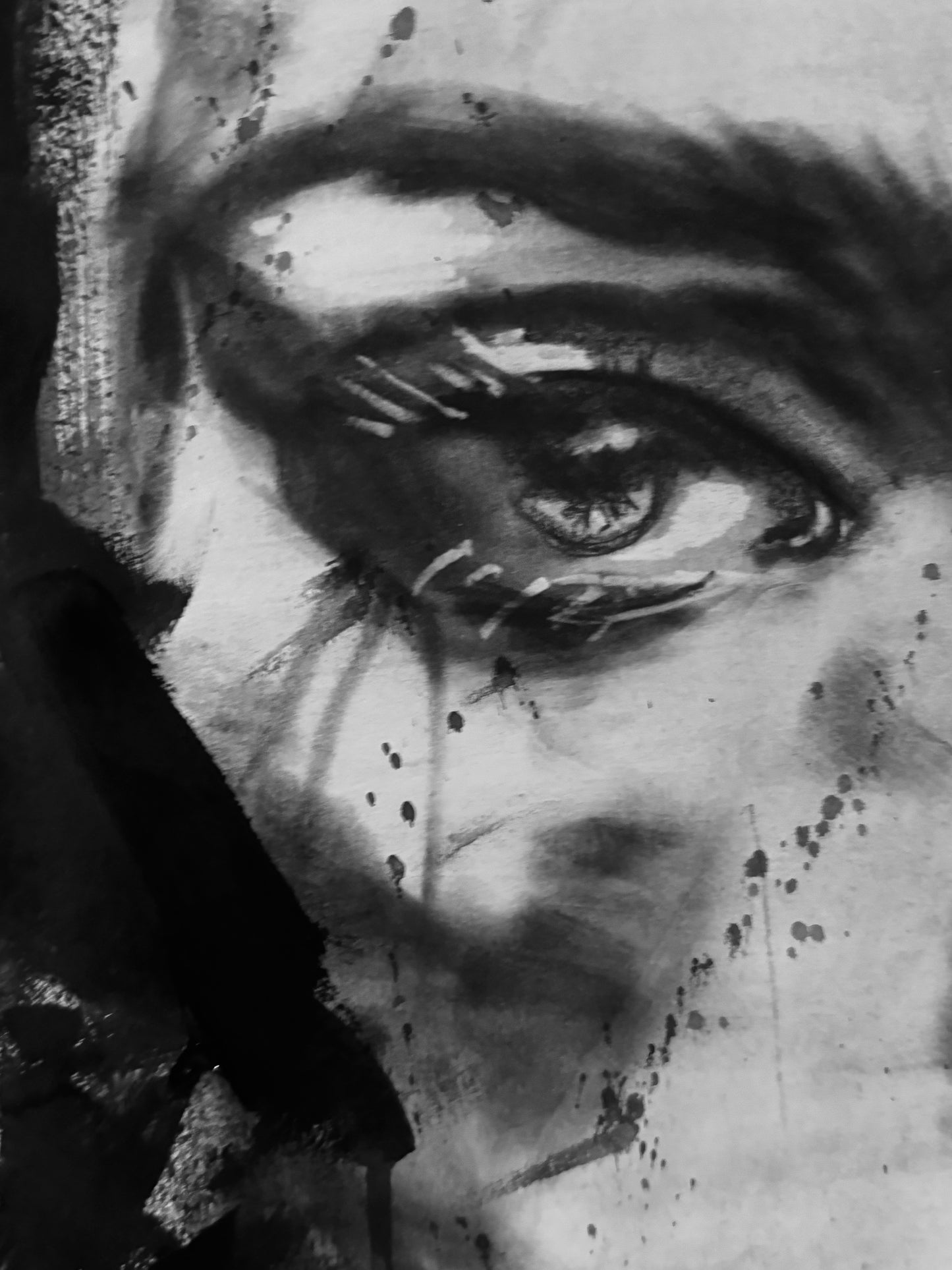 Esme - Original Charcoal Drawing on Paper