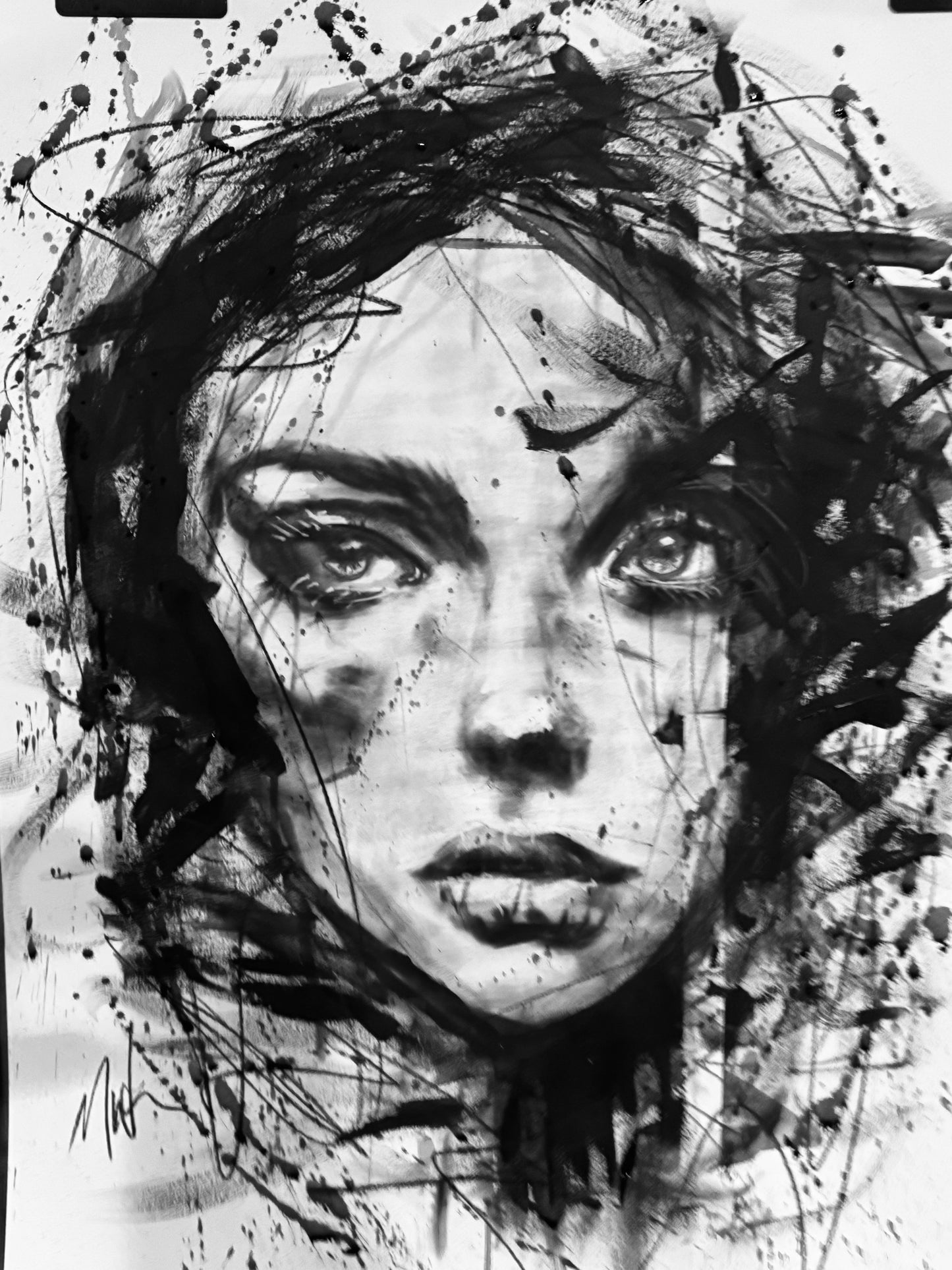 Esme - Original Charcoal Drawing on Paper