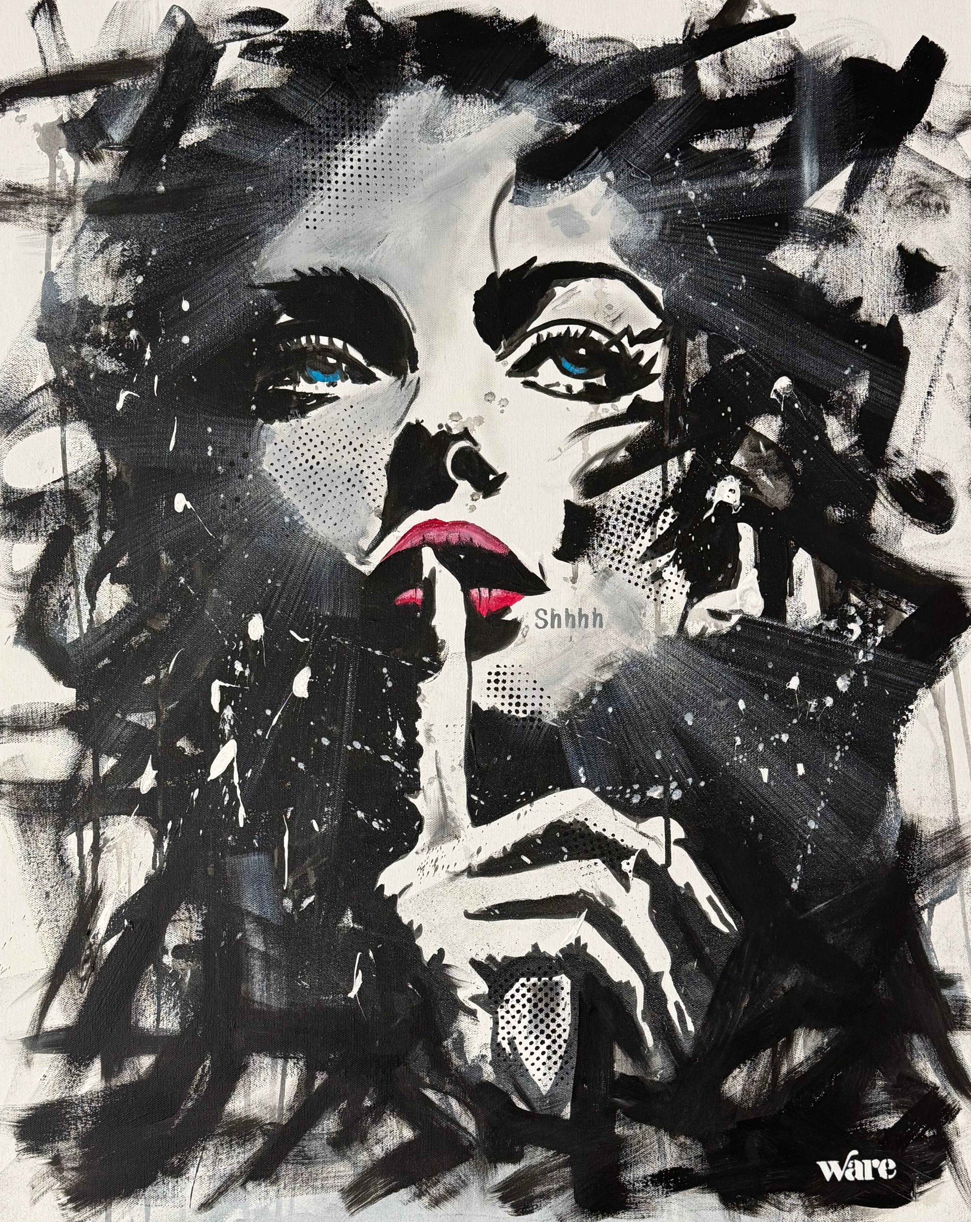 “Calm in Chaos” Original Art Painting for Sale 1