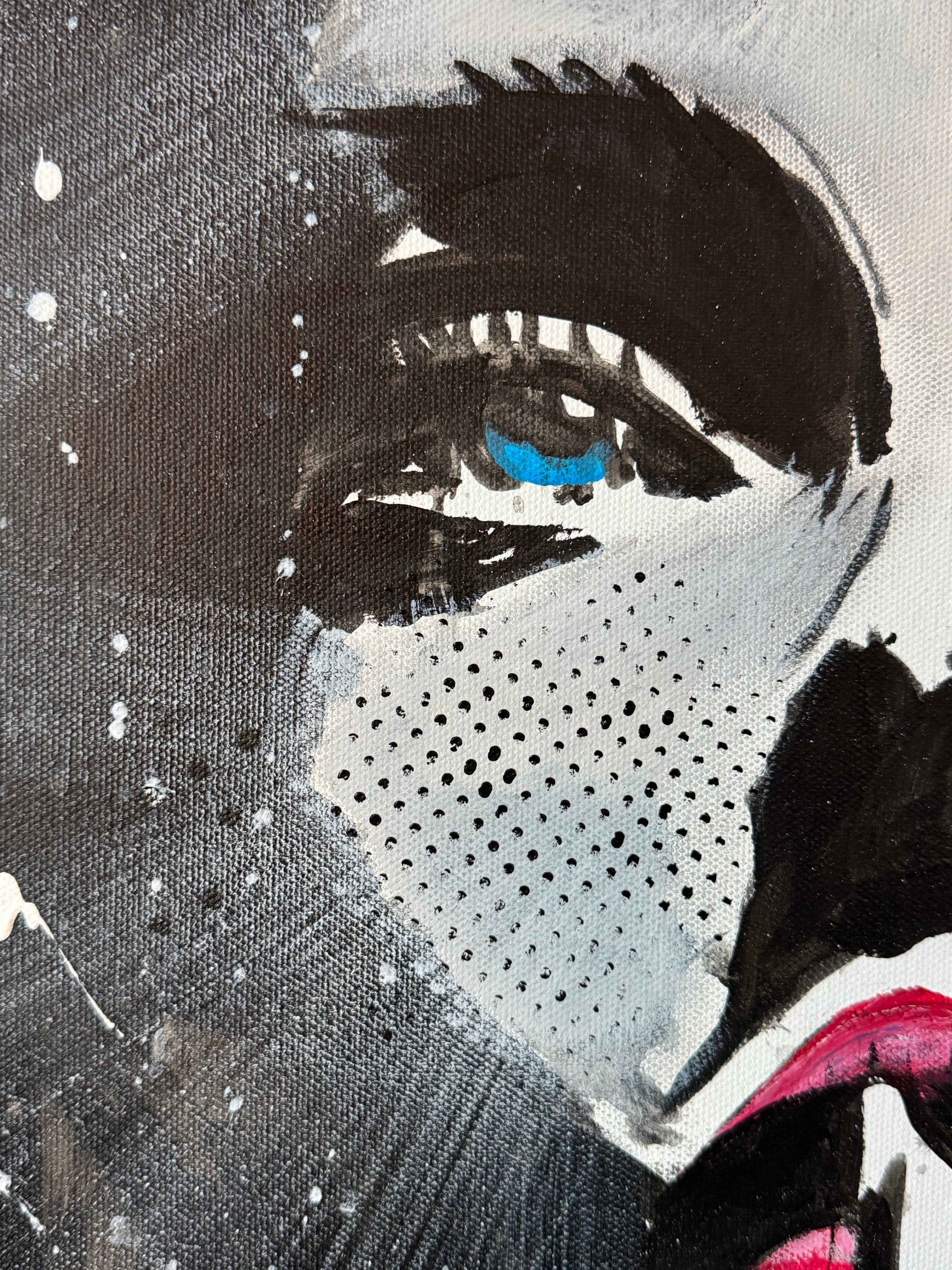 “Calm in Chaos” Original Art Painting for Sale 20