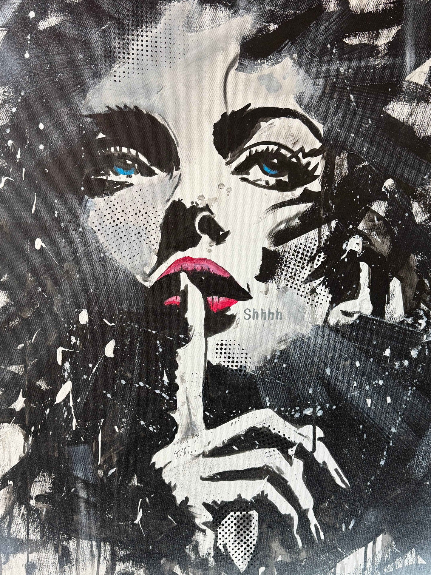 “Calm in Chaos” Original Art Painting for Sale 25