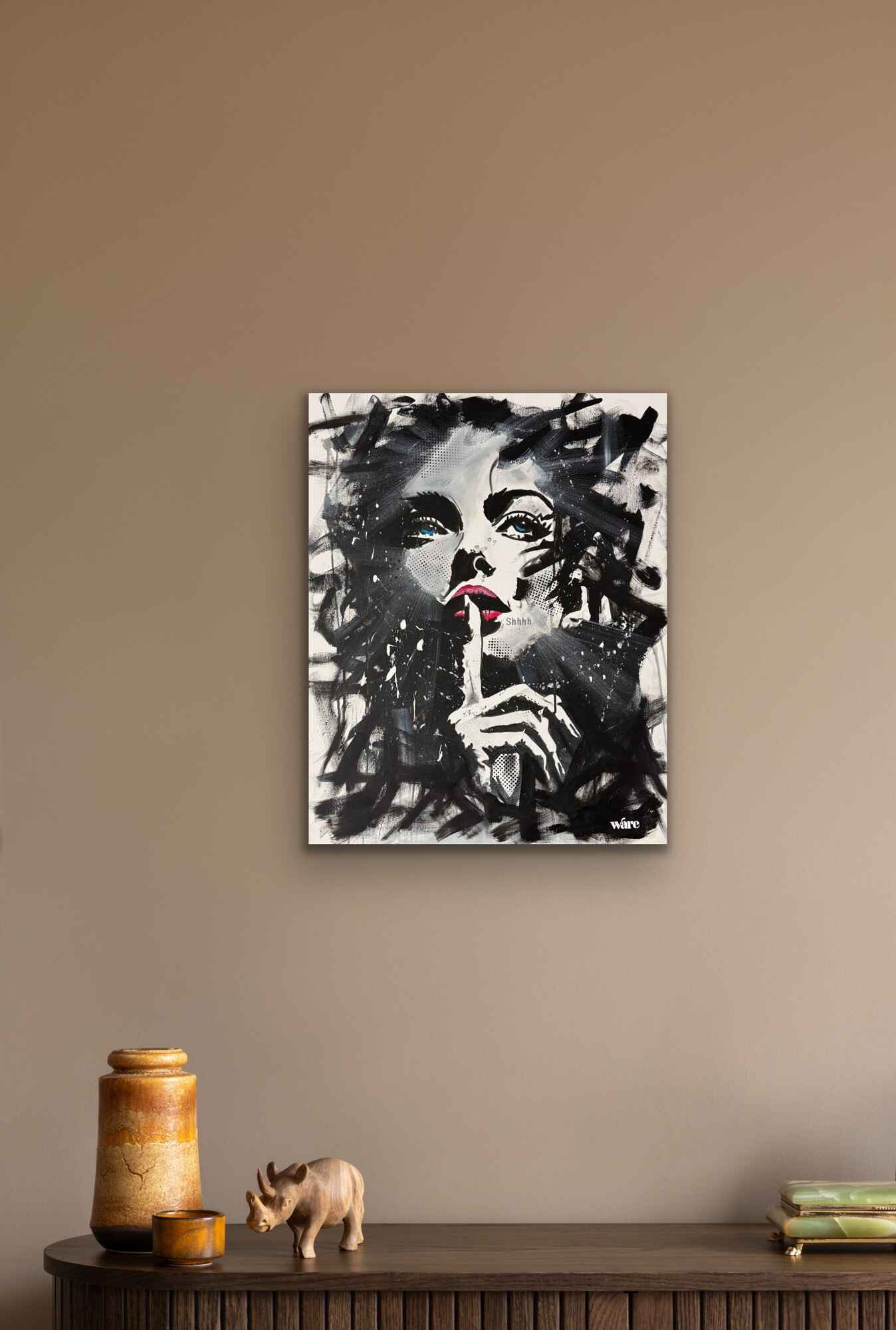 “Calm in Chaos” Original Art Painting for Sale 3