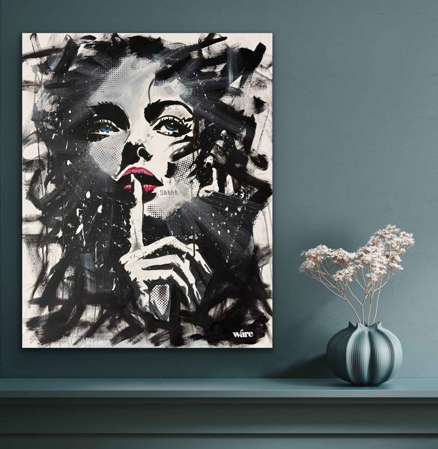 “Calm in Chaos” Original Art Painting for Sale 8