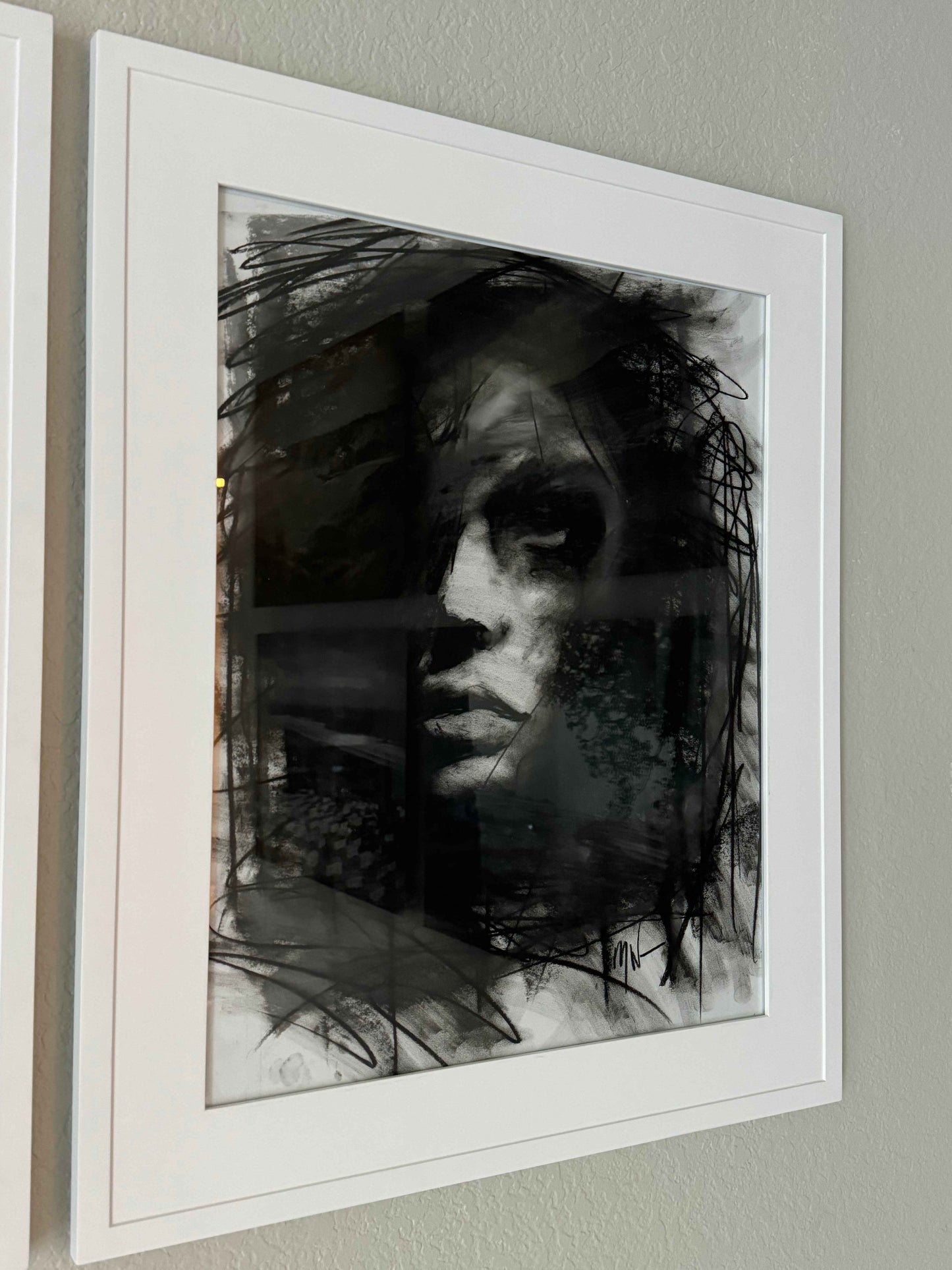 Roxy - Original Charcoal Drawing on Paper